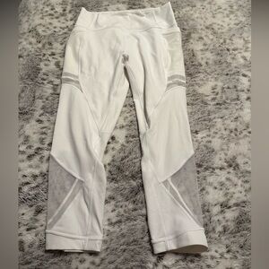 Lululemon White Athletic Leggings